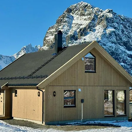 Premium With Grand View Alpesi faház Sørvågen